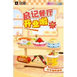 QMAN ENLIGHTEN KEEPPLEY 35017 PINPINLE NHÀ HÀNG KAI KEE bộ đồ chơi xếp lắp ráp ghép mô hình Creator Sáng Tạo