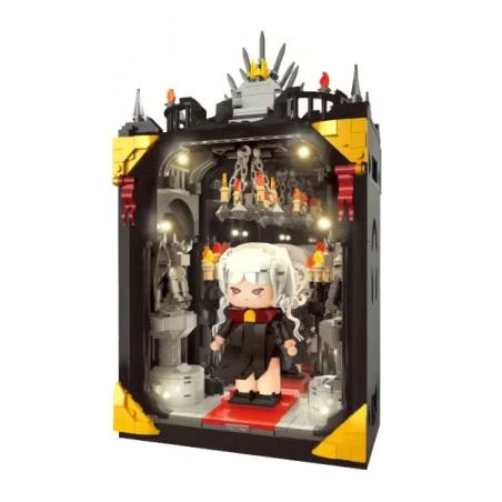 IAMBRICK 30102 CUNG ĐIỆN BÓNG TỐI bộ đồ chơi xếp lắp ráp ghép mô hình DARKNESS SHADOW TEMPLE