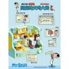 AREA-X AB0038 0038 MR BEAN NHÀ BẾP CỦA bộ đồ chơi xếp lắp ráp ghép mô hình Movie & Game MR. BEAN KITCHEN Phim Và Trò Chơi