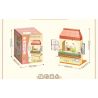 KEEPPLEY K21201 21201 BỆ CỬA SỔ GÓC CỦA FRIENDS GẤU TRẮNG bộ đồ chơi xếp lắp ráp ghép mô hình Movie & Game Phim Và Trò Chơi