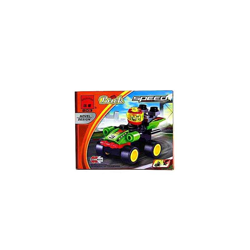 QMAN ENLIGHTEN KEEPPLEY 203 non Lego TỐC ĐỘ bộ đồ chơi xếp lắp ráp ghép mô hình Racers SPEED Đua Tốc Độ