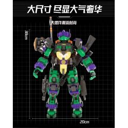 WANGAO 288006 NINJA RÙA ĐỘT BIẾN TUỔI TEEN DONATELLO bộ đồ chơi xếp lắp ráp ghép mô hình Movie & Game PURPLE MECHA Phim Và Trò Chơi
