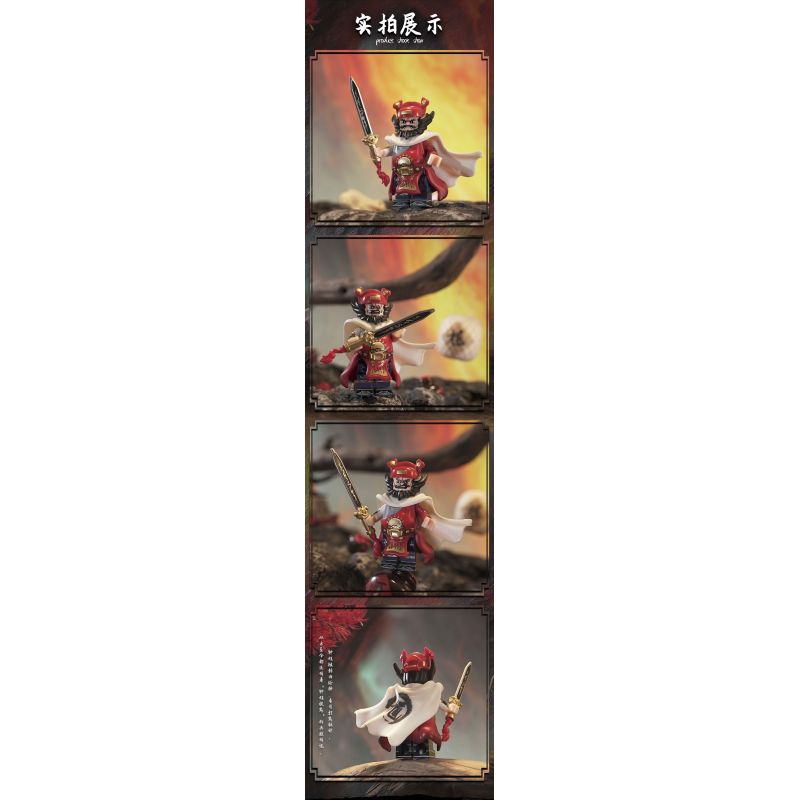 DATABASE 11718 CHUNG QUỲ bộ đồ chơi xếp lắp ráp ghép mô hình