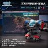 SMALL ANGLE JD022 NGÔI SAO ROBOT CHIẾN HẠM TƯƠNG LAI bộ đồ chơi xếp lắp ráp ghép mô hình FUTURE BATTLESHIP 451 khối