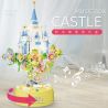 CAYI 8311 HỘP NHẠC LÂU ĐÀI bộ đồ chơi xếp lắp ráp ghép mô hình CASTLE MUSIC BOX 601 khối