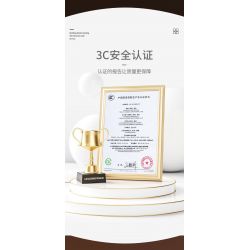 CAYI 8311 HỘP NHẠC LÂU ĐÀI bộ đồ chơi xếp lắp ráp ghép mô hình CASTLE MUSIC BOX 601 khối