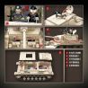 QuanGuan 100247 Quan Guan 100247 THIẾT GIÁP III LOẠI bộ đồ chơi xếp lắp ráp ghép mô hình Military Army Quân Sự Bộ Đội 959 khối