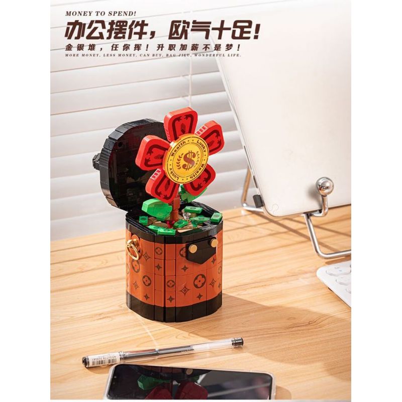 FEMIBOX S2239 2239 CÓ TIỀN ĐỂ TIÊU bộ đồ chơi xếp lắp ráp ghép mô hình 518 khối