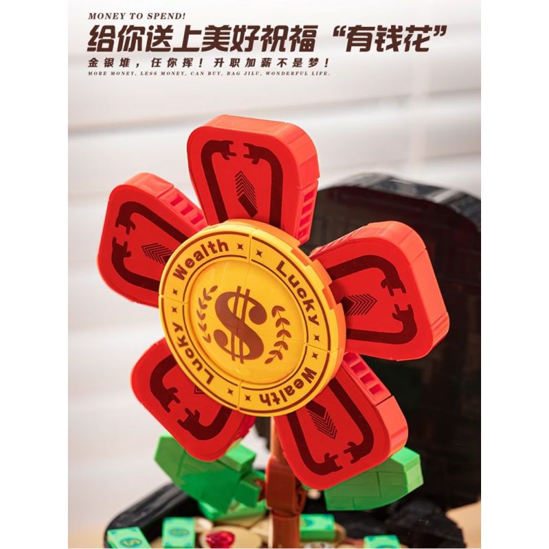 FEMIBOX S2239 2239 CÓ TIỀN ĐỂ TIÊU bộ đồ chơi xếp lắp ráp ghép mô hình 518 khối