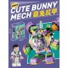 FEMIBOX S2286 2286 S2223 2223 S2287 2287 MÁY THỎ DỄ THƯƠNG bộ đồ chơi xếp lắp ráp ghép mô hình CUTE BUNNY MECH 357 khối