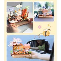 FEMIBOX S2311 2311 HỘP THƠM NƯỚC SỐT THỊT MỤC VỤ bộ đồ chơi xếp lắp ráp ghép mô hình RORO JUMP 359 khối