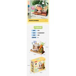 FEMIBOX S2309 2309 HỘP HƯƠNG LIỆU BOLOGNESE TRANG TRẠI bộ đồ chơi xếp lắp ráp ghép mô hình RORO JUMP 330 khối