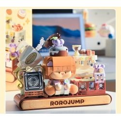 FEMIBOX S2310 2310 HỘP HƯƠNG LIỆU SỐT THỊT MÁY PHA CÀ PHÊ bộ đồ chơi xếp lắp ráp ghép mô hình RORO JUMP 343 khối