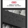 RASTAR 93800-Y 93800 AUDI R8 SPYDER tỷ lệ 1:14 bộ đồ chơi xếp lắp ráp ghép mô hình Speed Champions Racing Cars Đua Xe Công Thức 1440 khối