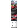 RASTAR 93800-Y 93800 AUDI R8 SPYDER tỷ lệ 1:14 bộ đồ chơi xếp lắp ráp ghép mô hình Speed Champions Racing Cars Đua Xe Công Thức 1440 khối