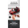 RASTAR 93800-Y 93800 AUDI R8 SPYDER tỷ lệ 1:14 bộ đồ chơi xếp lắp ráp ghép mô hình Speed Champions Racing Cars Đua Xe Công Thức 1440 khối