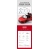 RASTAR 93800-Y 93800 AUDI R8 SPYDER tỷ lệ 1:14 bộ đồ chơi xếp lắp ráp ghép mô hình Speed Champions Racing Cars Đua Xe Công Thức 1440 khối
