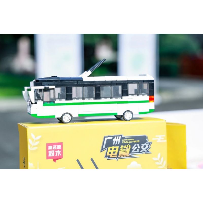 YANGCHENGTONG S09101-2206 2206 S091012206 09101-2206 non  XE BUÝT QUẢNG CHÂU DIANSHA bộ đồ chơi xếp lắp ráp ghép mô hình City Thành Phố