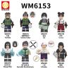 WM 2479 2480 2481 2482 6153 2475 2476 2477 2478 NARUTO MINIFIGURES 8 LOẠI bộ đồ chơi xếp lắp ráp ghép mô hình Movie & Game Phim Và Trò Chơi