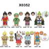 XINH X0352 0352 2030 2031 2032 2033 2034 2035 2036 2037 NHÂN VẬT NHỎ ONE PIECE 8 KIỂU bộ đồ chơi xếp lắp ráp ghép mô hình Movie & Game Phim Và Trò Chơi