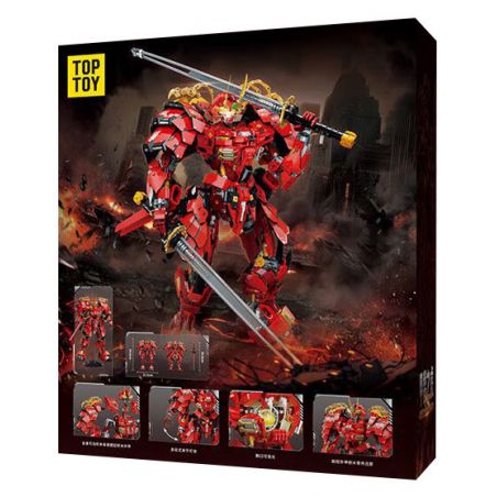 TOP TOY TC2406 2406 HIỆU ỨNG TỔ TIÊN TIGER MECHA CỦA KAI bộ đồ chơi xếp lắp ráp ghép mô hình Movie & Game Phim Và Trò Chơi 1500 khối