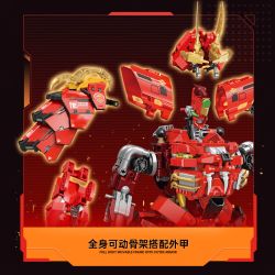TOP TOY TC2406 2406 HIỆU ỨNG TỔ TIÊN TIGER MECHA CỦA KAI bộ đồ chơi xếp lắp ráp ghép mô hình Movie & Game Phim Và Trò Chơi 1500 khối