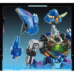 TOP TOY TC2406 2406 HIỆU ỨNG TỔ TIÊN TIGER MECHA CỦA KAI bộ đồ chơi xếp lắp ráp ghép mô hình Movie & Game Phim Và Trò Chơi 1500 khối