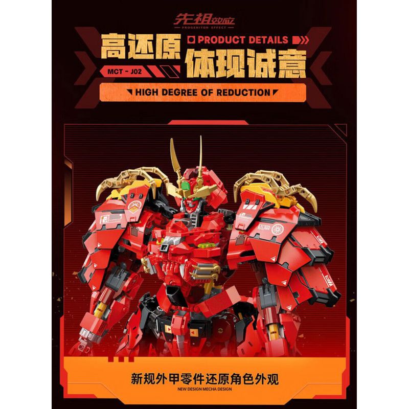 TOP TOY TC2406 2406 HIỆU ỨNG TỔ TIÊN TIGER MECHA CỦA KAI bộ đồ chơi xếp lắp ráp ghép mô hình Movie & Game Phim Và Trò Chơi 1500 khối
