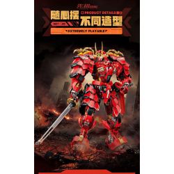 TOP TOY TC2406 2406 HIỆU ỨNG TỔ TIÊN TIGER MECHA CỦA KAI bộ đồ chơi xếp lắp ráp ghép mô hình Movie & Game Phim Và Trò Chơi 1500 khối