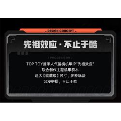 TOP TOY TC2405 2405 HIỆU ỨNG TỔ TIÊN BRAHMA MARU MECHA bộ đồ chơi xếp lắp ráp ghép mô hình Movie & Game Phim Và Trò Chơi 1500 khối