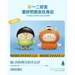 TOP TOY TC2026 2026 VẸT NHỎ BEBE NGOẠI Ô THIÊN ĐƯỜNG HỐ CÂY bộ đồ chơi xếp lắp ráp ghép mô hình Movie & Game Phim Và Trò Chơi 640 khối