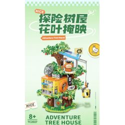 TOP TOY TC2026 2026 VẸT NHỎ BEBE NGOẠI Ô THIÊN ĐƯỜNG HỐ CÂY bộ đồ chơi xếp lắp ráp ghép mô hình Movie & Game Phim Và Trò Chơi 640 khối