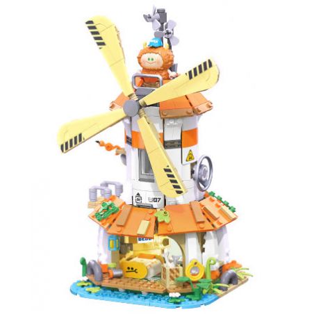 TOP TOY TC2028 2028 VẸT NHỎ BEBE NGOẠI Ô NGÔI NHÀ CỐI XAY GIÓ bộ đồ chơi xếp lắp ráp ghép mô hình Movie & Game Phim Và Trò Chơi 640 khối