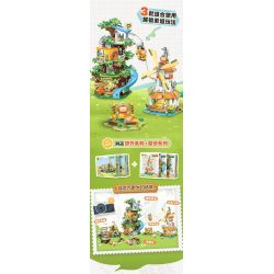TOP TOY TC2028 2028 VẸT NHỎ BEBE NGOẠI Ô NGÔI NHÀ CỐI XAY GIÓ bộ đồ chơi xếp lắp ráp ghép mô hình Movie & Game Phim Và Trò Chơi 640 khối