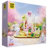TOP TOY TC2029 2029 EMMA SECRET MANOR HOA RƠI TRÊN XÍCH ĐU bộ đồ chơi xếp lắp ráp ghép mô hình 360 khối