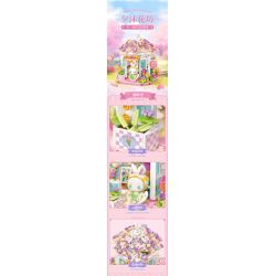 TOP TOY TC2029 2029 EMMA SECRET MANOR HOA RƠI TRÊN XÍCH ĐU bộ đồ chơi xếp lắp ráp ghép mô hình 360 khối