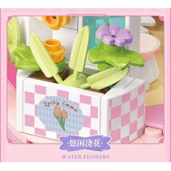 TOP TOY TC2029 2029 EMMA SECRET MANOR HOA RƠI TRÊN XÍCH ĐU bộ đồ chơi xếp lắp ráp ghép mô hình 360 khối