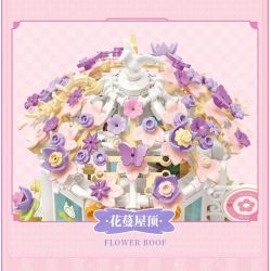 TOP TOY TC2030 2030 TRANG VIÊN BÍ MẬT EMMA CÀ PHÊ HUAYANG bộ đồ chơi xếp lắp ráp ghép mô hình 450 khối