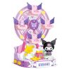 TOP TOY TC2022 2022 CÔNG VIÊN GIẢI TRÍ ĐẦY MÀU SẮC CỦA GIA ĐÌNH SANRIO VÒNG ĐU QUAY COOLOMI STAR bộ đồ chơi xếp lắp ráp ghép mô hình