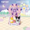 TOP TOY TC2022 2022 CÔNG VIÊN GIẢI TRÍ ĐẦY MÀU SẮC CỦA GIA ĐÌNH SANRIO VÒNG ĐU QUAY COOLOMI STAR bộ đồ chơi xếp lắp ráp ghép mô hình