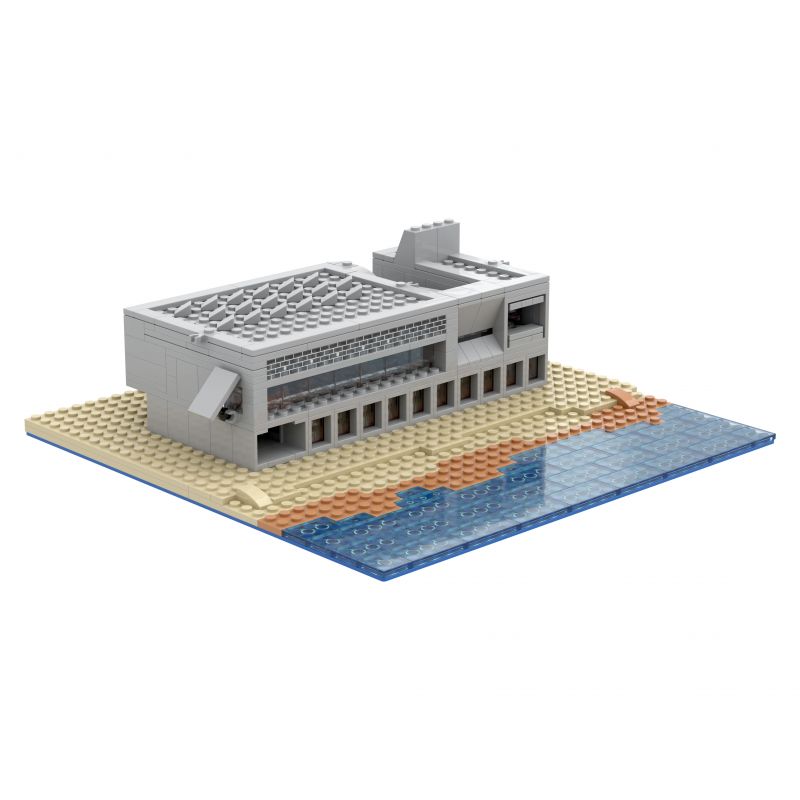 Lego Amazing Brick AB11002 Aranya Lonely Library Xếp hình lắp ráp ghép mô hình Thư viện cô đơn Anaya