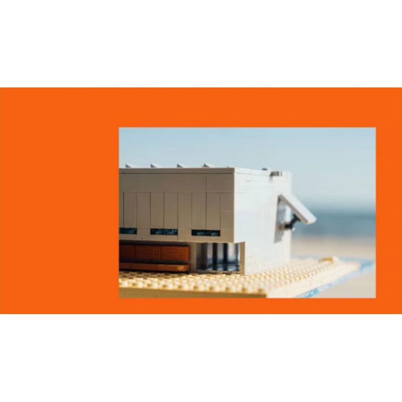 AMAZING BRICK AB11002 11002 THƯ VIỆN CÔ ĐƠN ANAYA bộ đồ chơi xếp lắp ráp ghép mô hình Architecture ARANYA LONELY LIBRARY Công Trình Kiến Trúc 580 khối