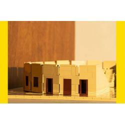 AMAZING BRICK AB11003 11003 NHÀ HÁT ARANYA DIONYSUS bộ đồ chơi xếp lắp ráp ghép mô hình Architecture ARANYA DIONYSUS THEATRE Công Trình Kiến Trúc 1070 khối