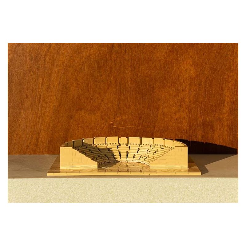 AMAZING BRICK AB11003 11003 NHÀ HÁT ARANYA DIONYSUS bộ đồ chơi xếp lắp ráp ghép mô hình Architecture ARANYA DIONYSUS THEATRE Công Trình Kiến Trúc 1070 khối