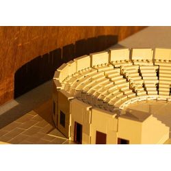 AMAZING BRICK AB11003 11003 NHÀ HÁT ARANYA DIONYSUS bộ đồ chơi xếp lắp ráp ghép mô hình Architecture ARANYA DIONYSUS THEATRE Công Trình Kiến Trúc 1070 khối