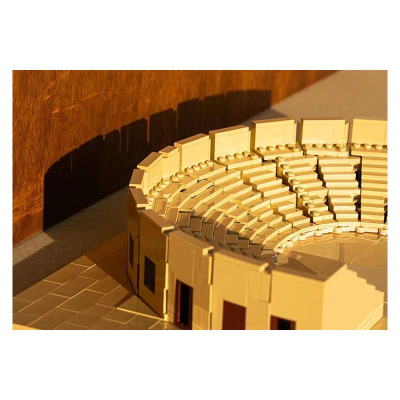 AMAZING BRICK AB11003 11003 NHÀ HÁT ARANYA DIONYSUS bộ đồ chơi xếp lắp ráp ghép mô hình Architecture ARANYA DIONYSUS THEATRE Công Trình Kiến Trúc 1070 khối