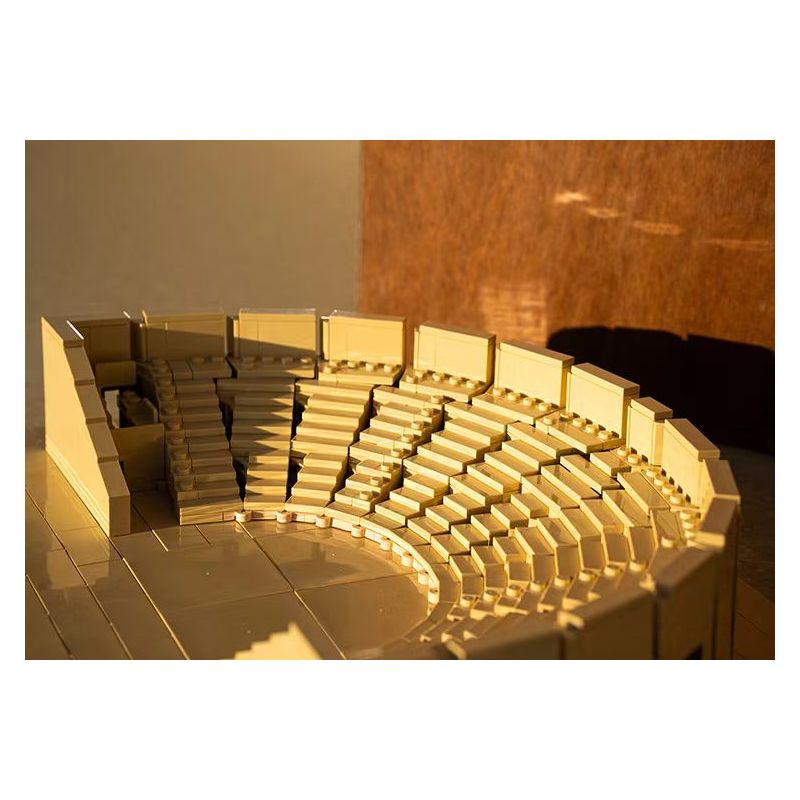 AMAZING BRICK AB11003 11003 NHÀ HÁT ARANYA DIONYSUS bộ đồ chơi xếp lắp ráp ghép mô hình Architecture ARANYA DIONYSUS THEATRE Công Trình Kiến Trúc 1070 khối