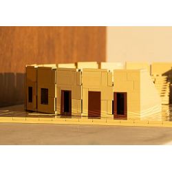 AMAZING BRICK AB11003 11003 NHÀ HÁT ARANYA DIONYSUS bộ đồ chơi xếp lắp ráp ghép mô hình Architecture ARANYA DIONYSUS THEATRE Công Trình Kiến Trúc 1070 khối