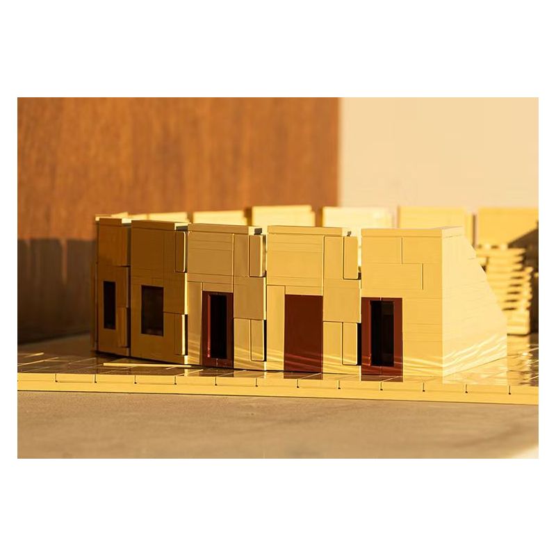 AMAZING BRICK AB11003 11003 NHÀ HÁT ARANYA DIONYSUS bộ đồ chơi xếp lắp ráp ghép mô hình Architecture ARANYA DIONYSUS THEATRE Công Trình Kiến Trúc 1070 khối