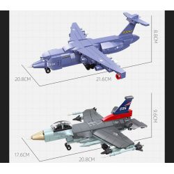 JIESTAR 58055 MÁY BAY CẢNH BÁO SỚM HAWKEYE bộ đồ chơi xếp lắp ráp ghép mô hình Military Army Quân Sự Bộ Đội 183 khối